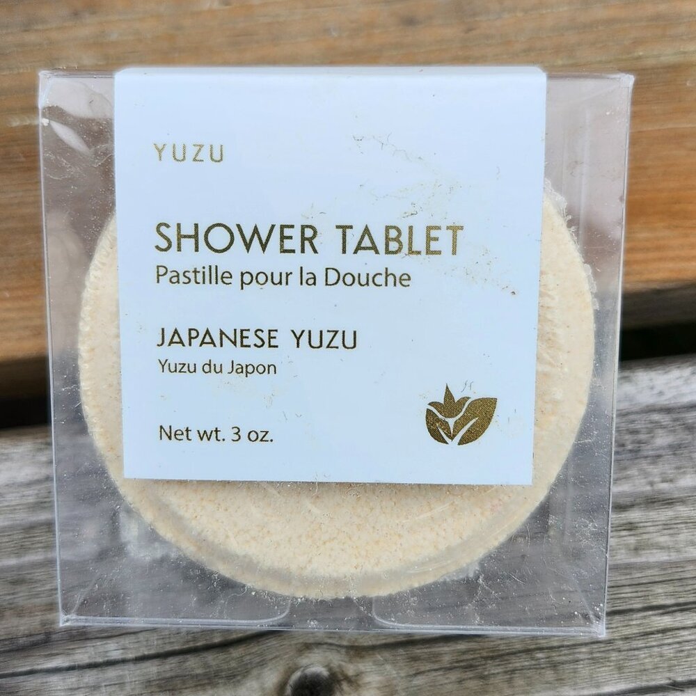 YUZU Shower Tablet Japanese Yuzu 3oz. BNIP